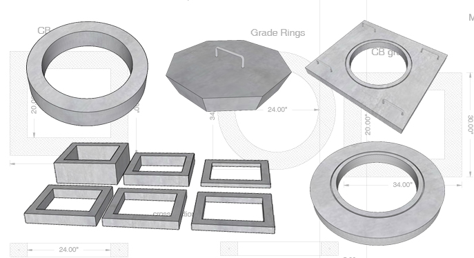 Grade Rings/ Lids/ Tank Adapters